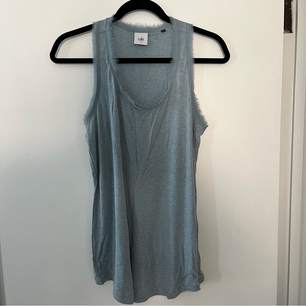 💙 Cabi Iris Tank in blue sky